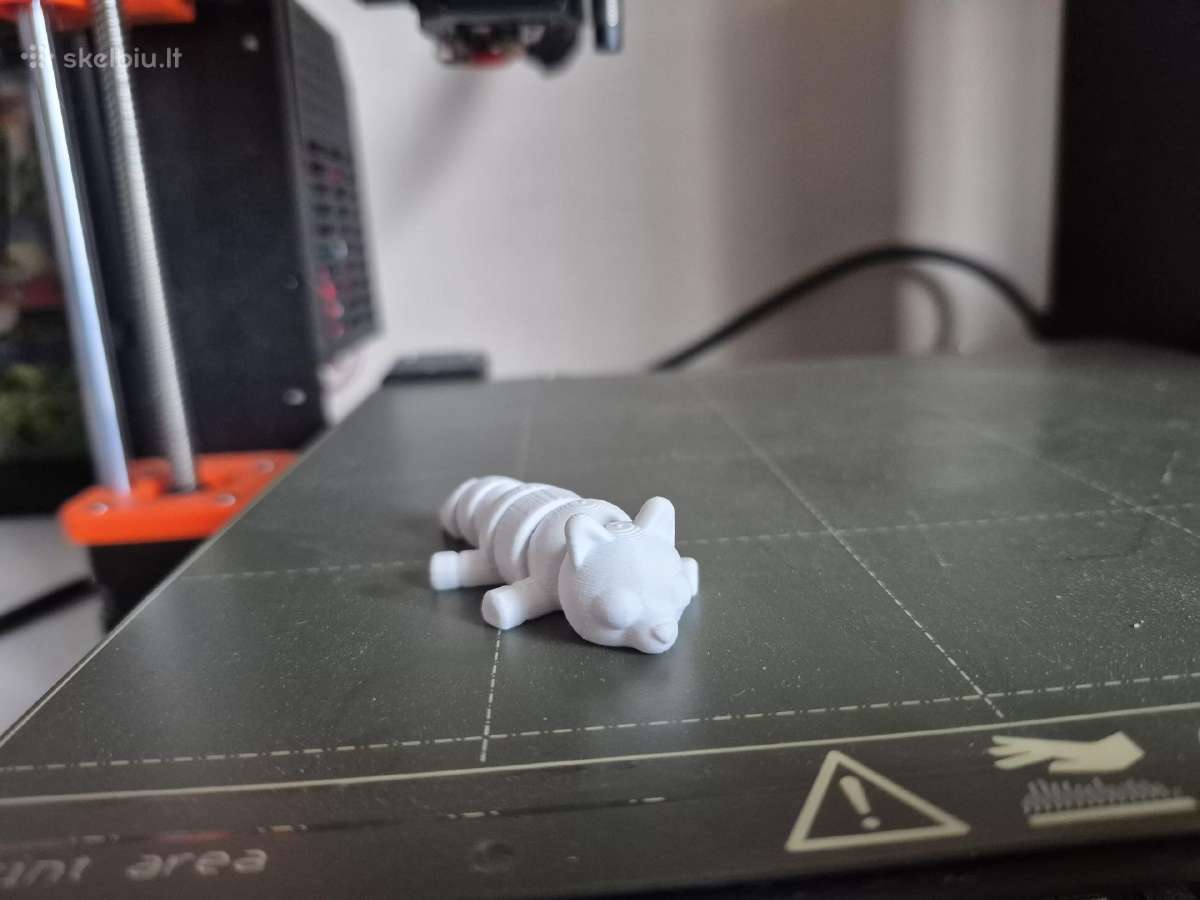 Prusa Mk3s+ 3D spauzdintuvas - nuotraukos Nr. 3