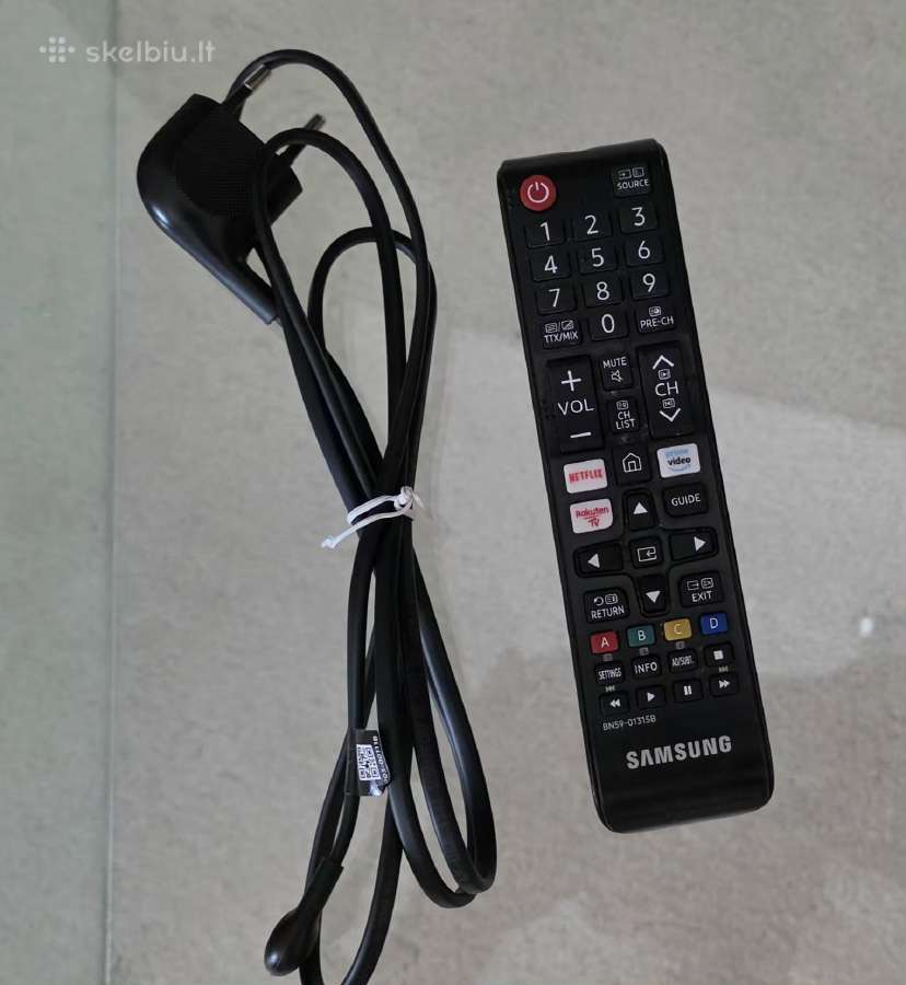 Televizorius Samsung 50" 4k Smart TV - nuotraukos Nr. 3