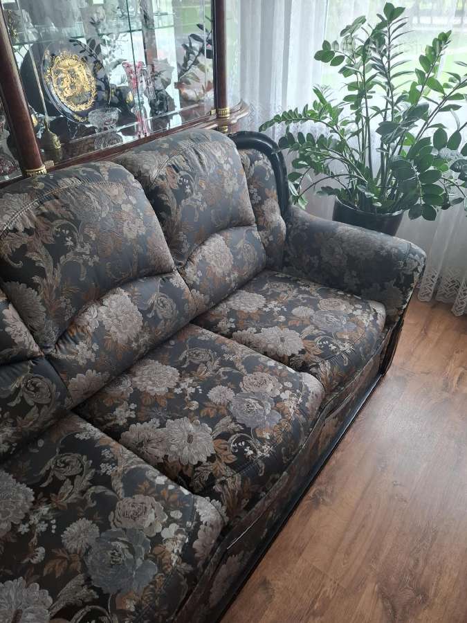 Parduodama sofa-lova su foteliu - nuotraukos Nr. 2