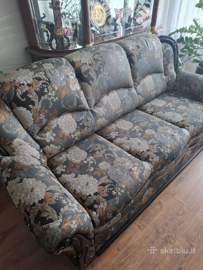 Parduodama sofa-lova su foteliu - nuotraukos Nr. 3