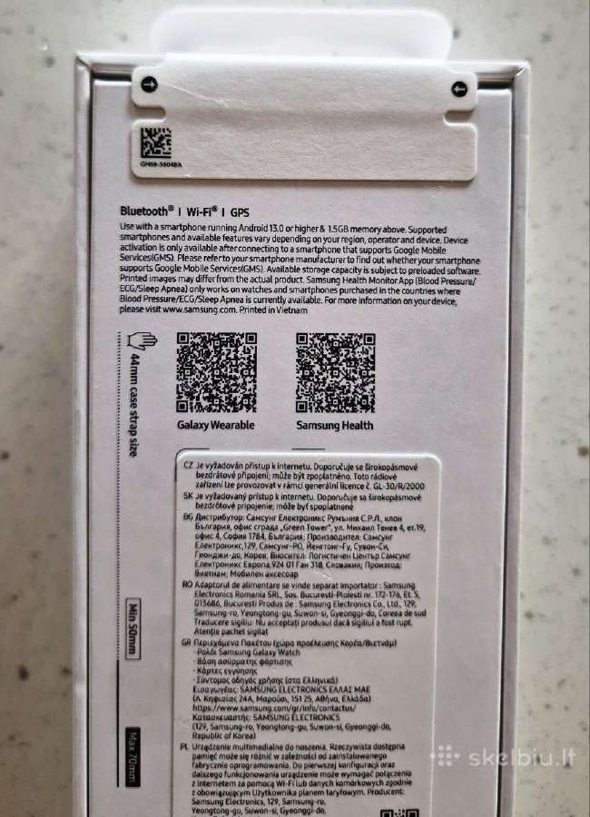 Samsung Galaxy Watch9 44 mm, naujas, neišpakuotas - nuotraukos Nr. 2
