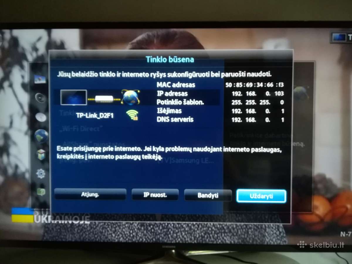 Samsung Ue46f6400 117cm „Full HD“ Smart TV „wi-fi“ - nuotraukos Nr. 10