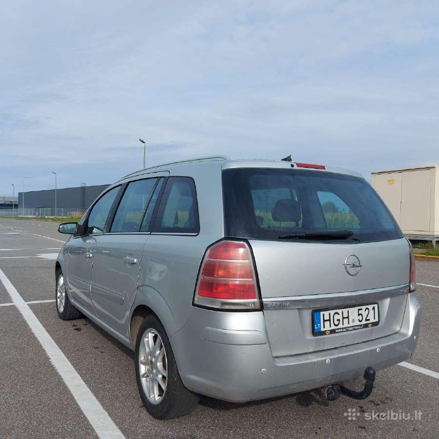 Opel Zafira 1.9cdti 110kw - nuotraukos Nr. 5