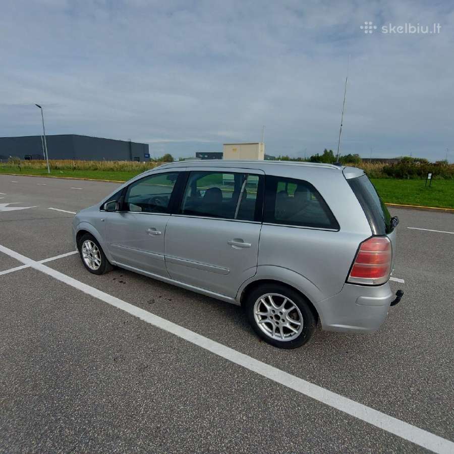 Opel Zafira 1.9cdti 110kw - nuotraukos Nr. 4
