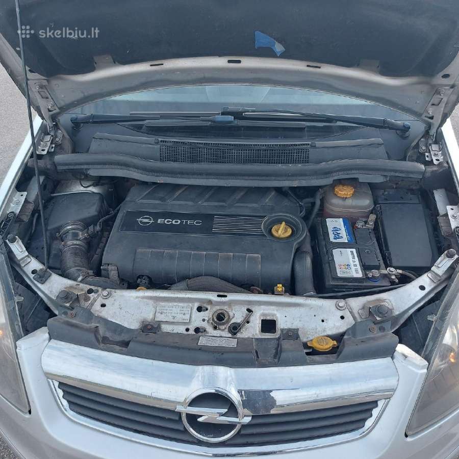 Opel Zafira 1.9cdti 110kw - nuotraukos Nr. 6