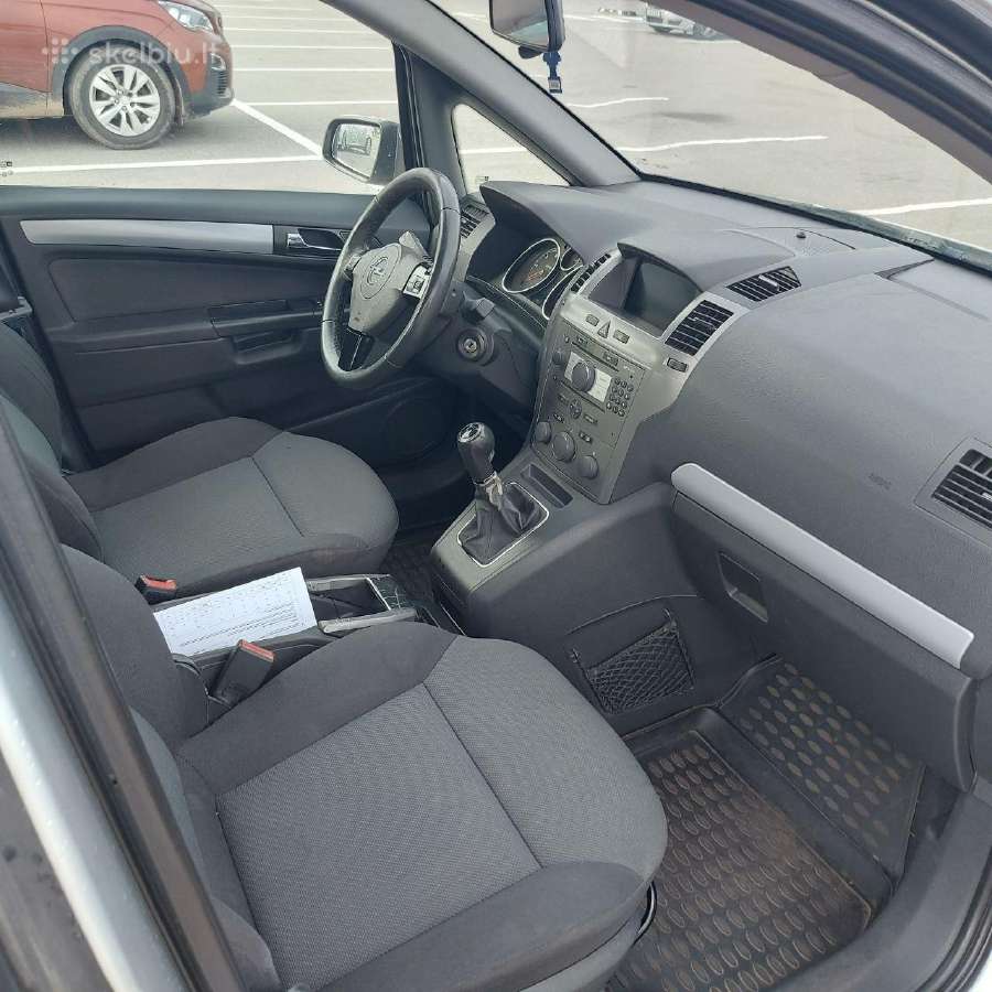 Opel Zafira 1.9cdti 110kw - nuotraukos Nr. 9