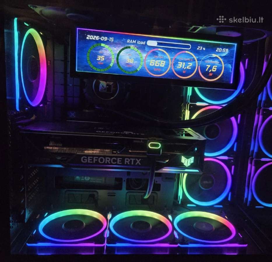 Asus Tuf Gaming Geforce Rtx 4070 Ti 12gb + Ptm7950 - nuotraukos Nr. 11