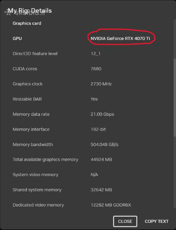 Asus Tuf Gaming Geforce Rtx 4070 Ti 12gb + Ptm7950 - nuotraukos Nr. 13
