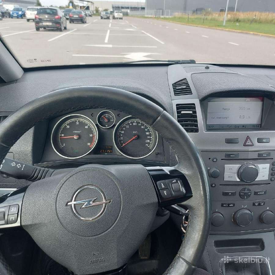 Opel Zafira 1.9cdti 110kw - nuotraukos Nr. 7