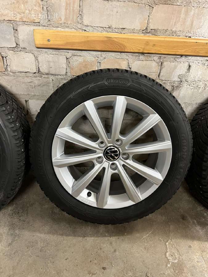 VW Ratlankiai Merano su žiem. padangom 215/55/r17 - nuotraukos Nr. 2