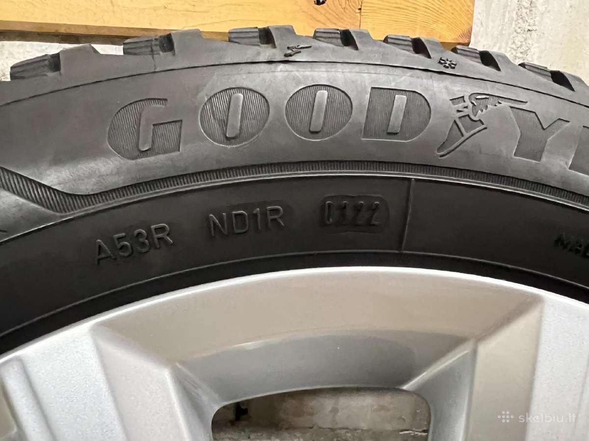 VW Ratlankiai Merano su žiem. padangom 215/55/r17 - nuotraukos Nr. 9