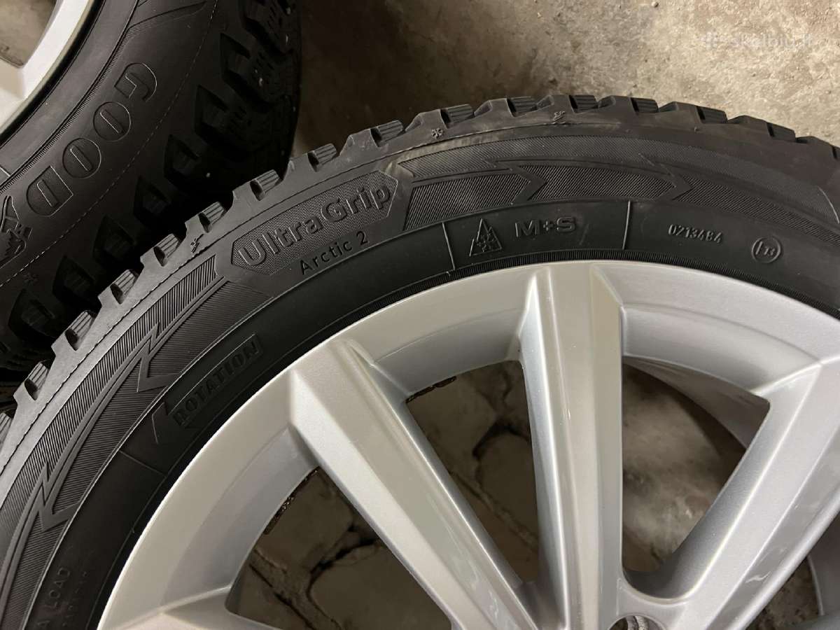 VW Ratlankiai Merano su žiem. padangom 215/55/r17 - nuotraukos Nr. 8
