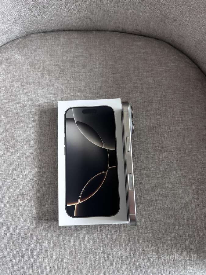 iPhone 16 pro idealios būklės - nuotraukos Nr. 2