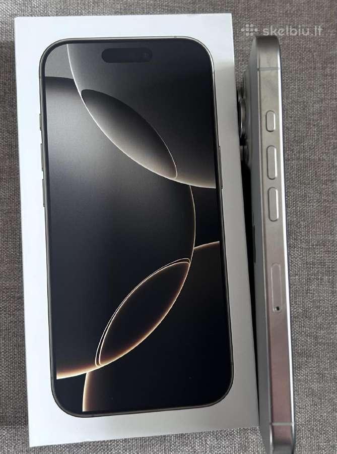 iPhone 16 pro idealios būklės - nuotraukos Nr. 3