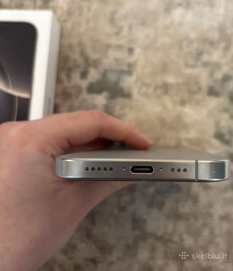 iPhone 16 pro idealios būklės - nuotraukos Nr. 6
