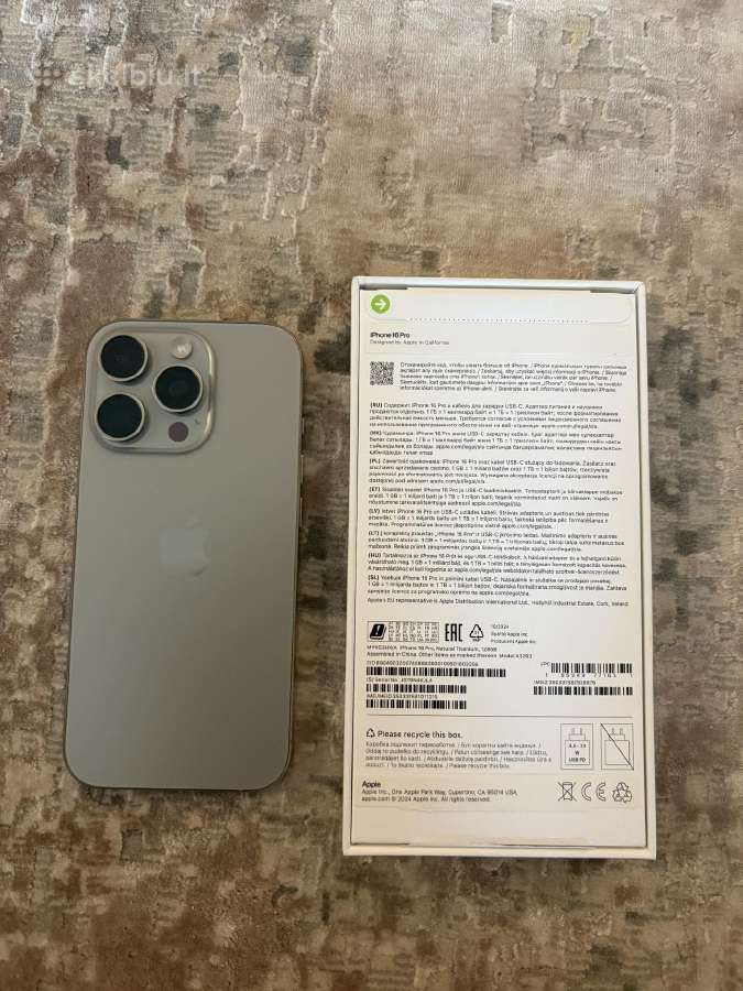 iPhone 16 pro idealios būklės - nuotraukos Nr. 7