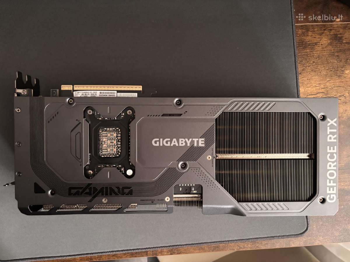 Nvidia geforce rtx 5070 ti beveik naujas - nuotraukos Nr. 3