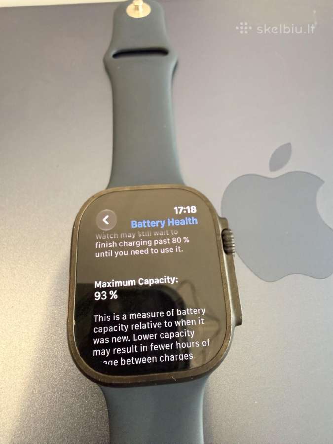 Apple Watch Ultra 2, 49 mm, Black Titanium - nuotraukos Nr. 3
