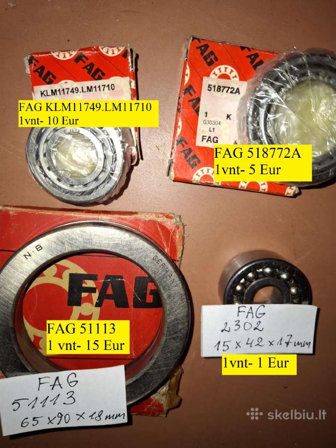 Guoliai Skf, Fag, nauji - nuotraukos Nr. 8