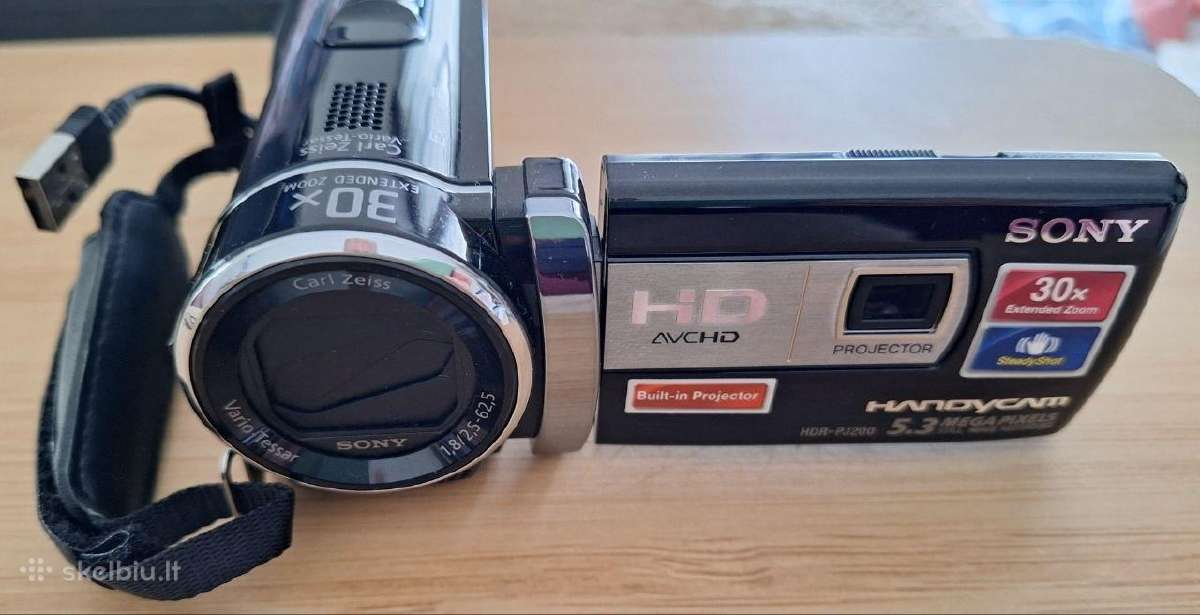 Sony vaizdo kamera - nuotraukos Nr. 4