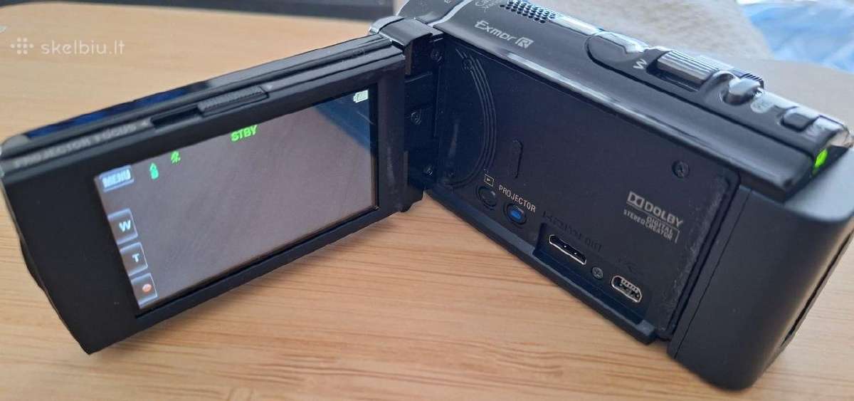Sony vaizdo kamera - nuotraukos Nr. 5