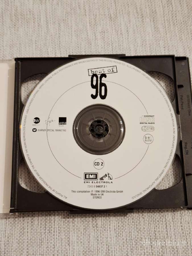 Rinkinys Best Of 96 (2 CD dvigubas) - nuotraukos Nr. 3