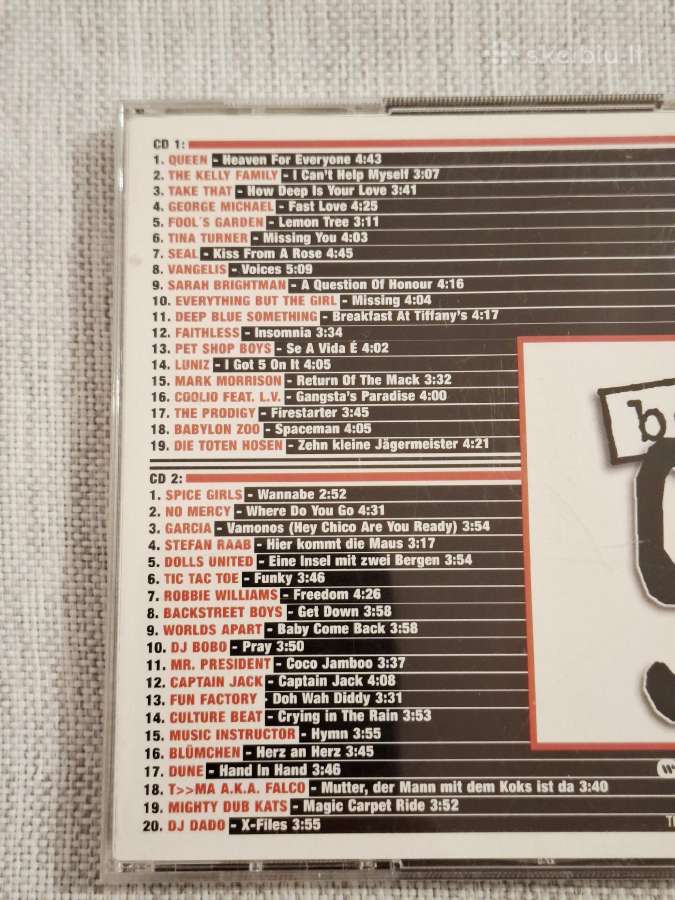Rinkinys Best Of 96 (2 CD dvigubas) - nuotraukos Nr. 6