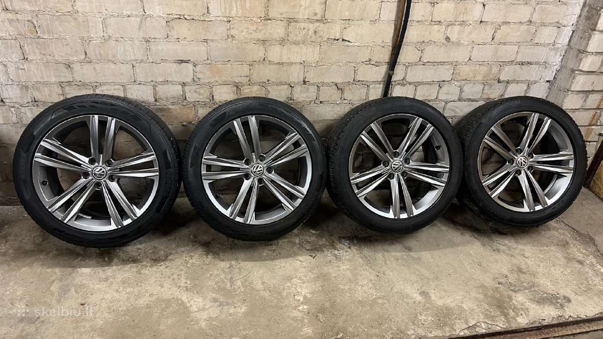 VW ratlankiai Sebring su žiem. padangom 245/45/r18 - nuotraukos Nr. 5
