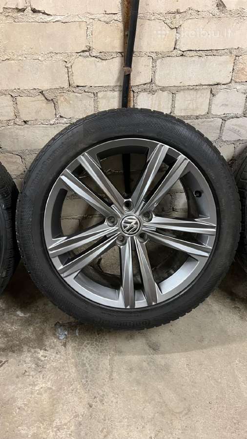 VW ratlankiai Sebring su žiem. padangom 245/45/r18 - nuotraukos Nr. 2
