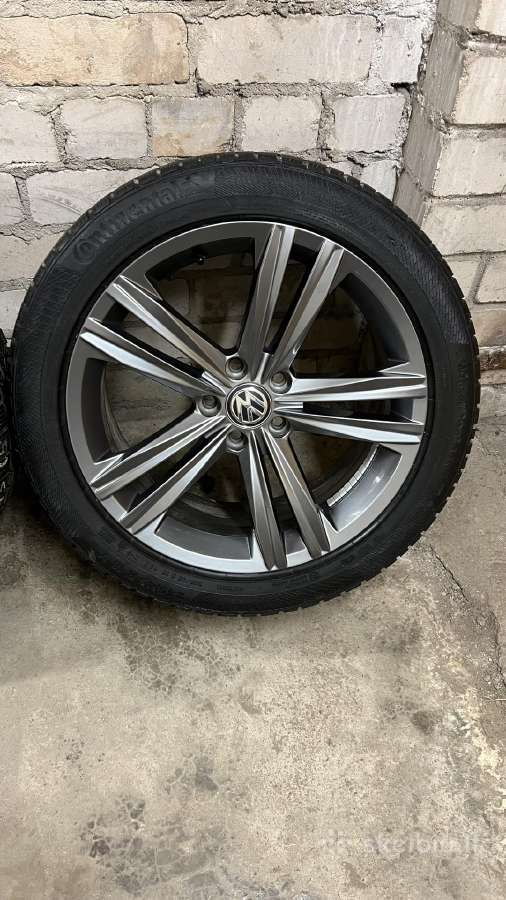 VW ratlankiai Sebring su žiem. padangom 245/45/r18 - nuotraukos Nr. 3