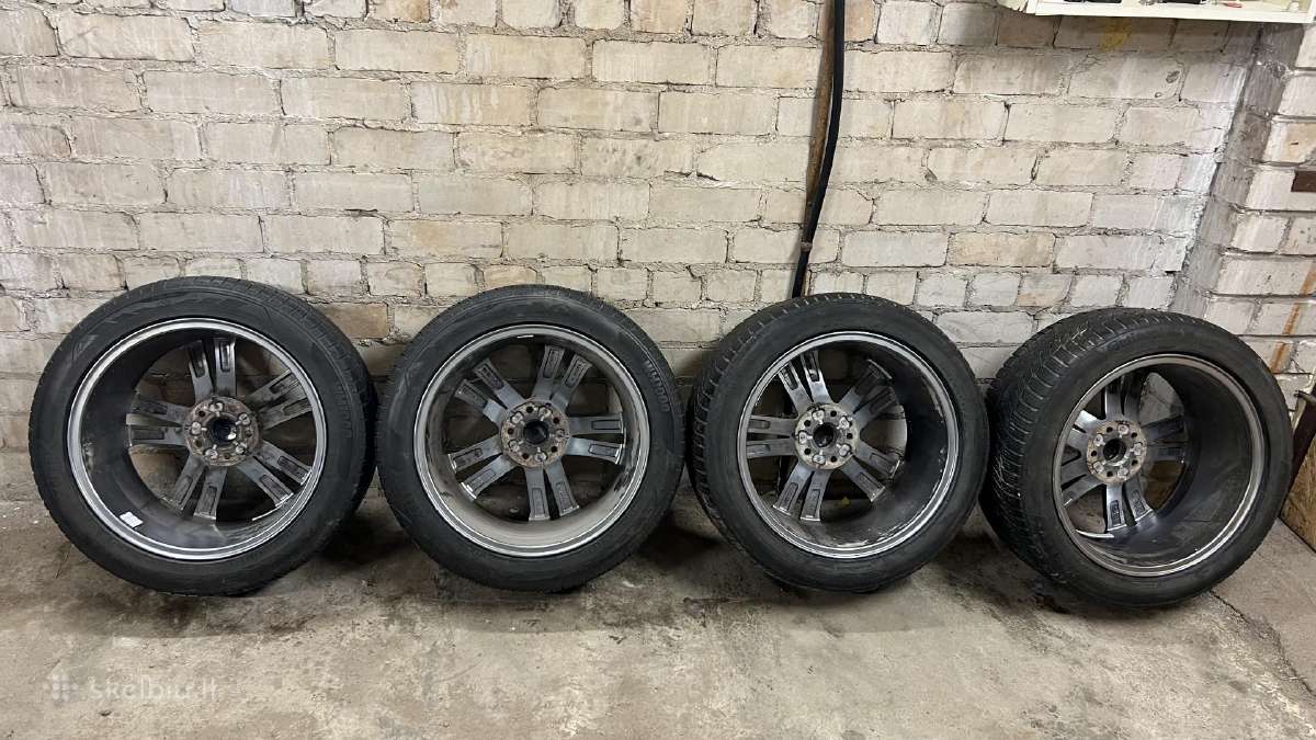 VW ratlankiai Sebring su žiem. padangom 245/45/r18 - nuotraukos Nr. 19