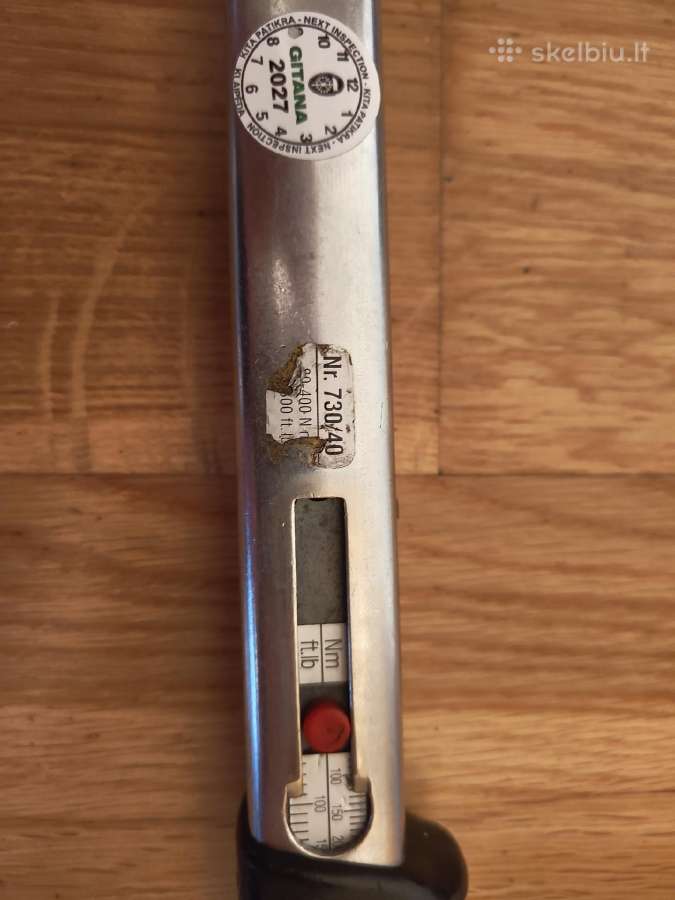 Dinamometrinis raktas Stahlwille Monoskop 730/40 - nuotraukos Nr. 4