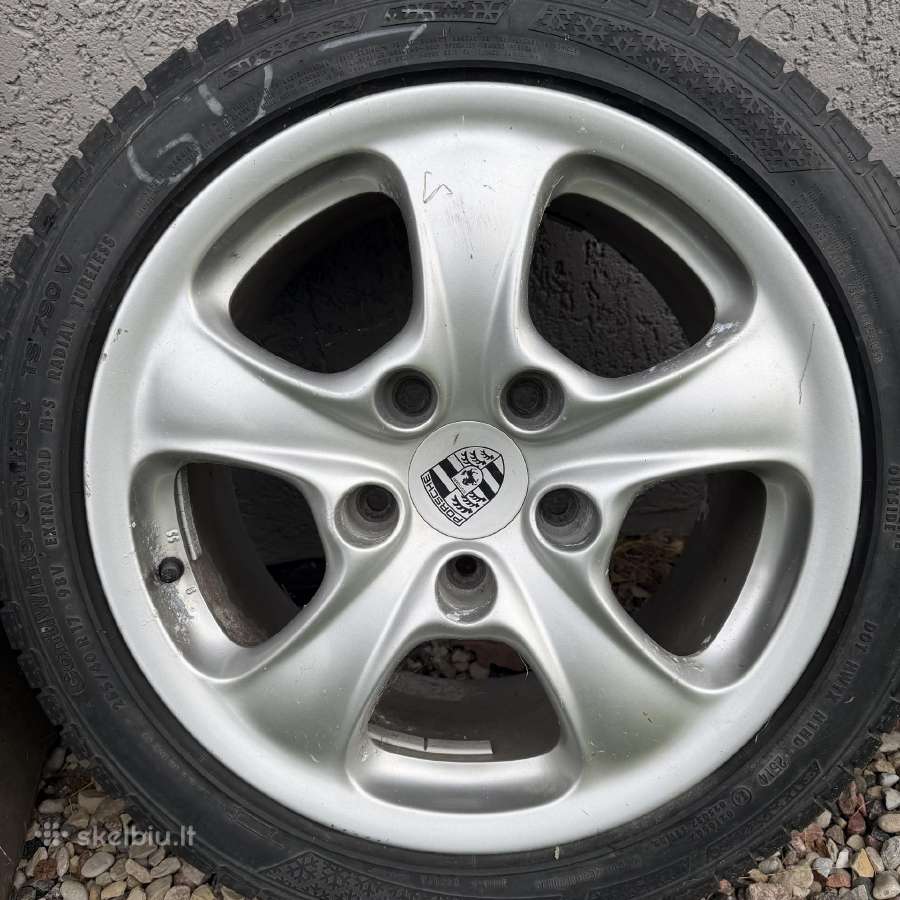 Originalūs Porsche ratlankiai su padangomis - nuotraukos Nr. 2
