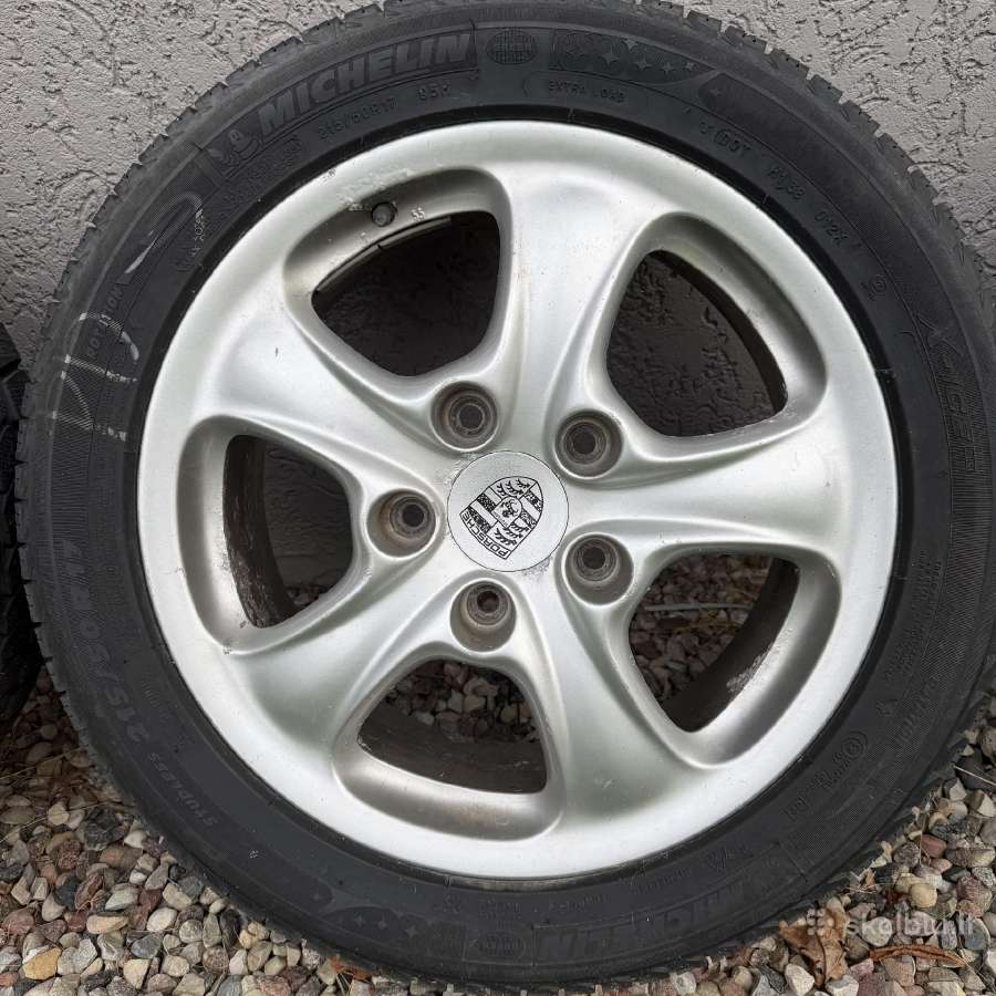 Originalūs Porsche ratlankiai su padangomis - nuotraukos Nr. 3