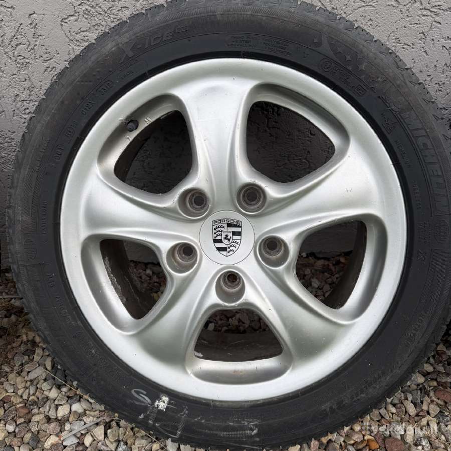 Originalūs Porsche ratlankiai su padangomis - nuotraukos Nr. 4