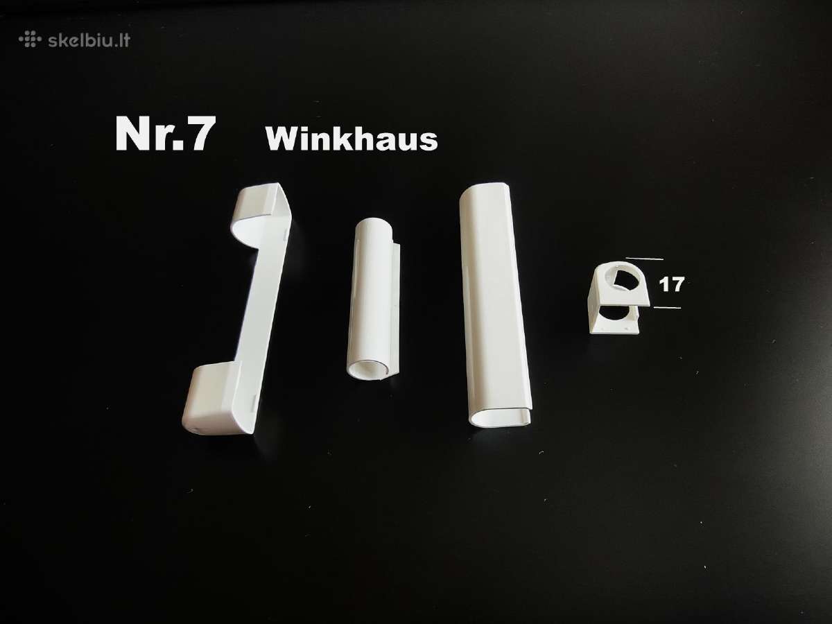 Roto Romb Maco Sigenia Winkhaus lankstų dangteliai - nuotraukos Nr. 16