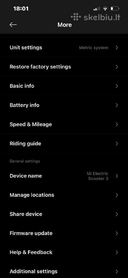 Parduodu elektrinį paspirtuką Xiaomi Mi 3 - nuotraukos Nr. 11