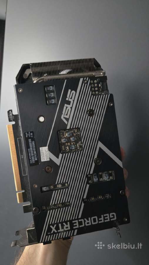 Asus Dual Geforce Rtx 3060 Oc 12gb - nuotraukos Nr. 2