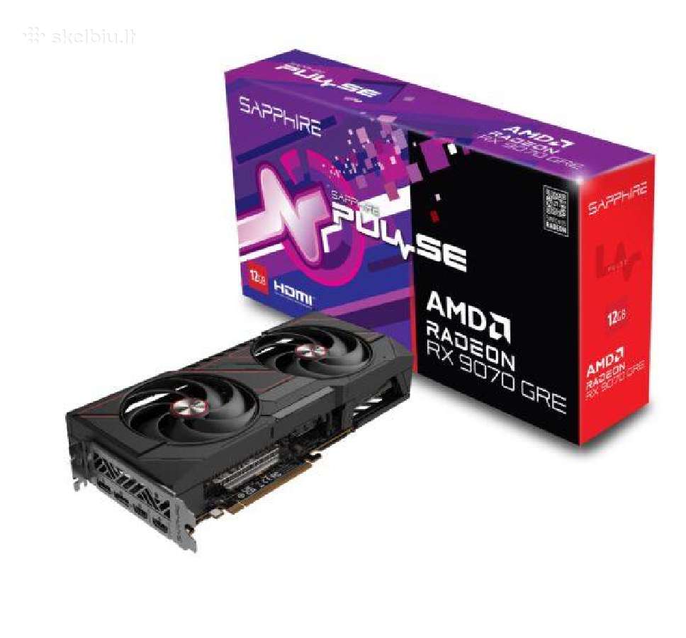Naujos Amd Radeon Rx 9060 XT 16gb 9070 XT 16gb - nuotraukos Nr. 2