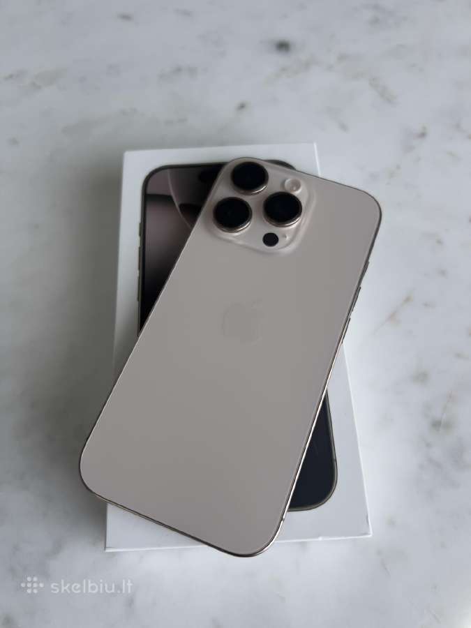 Apple iPhone 16 Pro 128gb Desert Titanium - nuotraukos Nr. 2