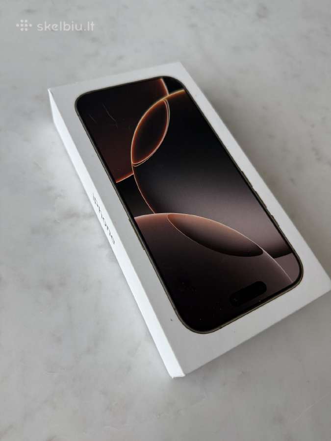 Apple iPhone 16 Pro 128gb Desert Titanium - nuotraukos Nr. 3