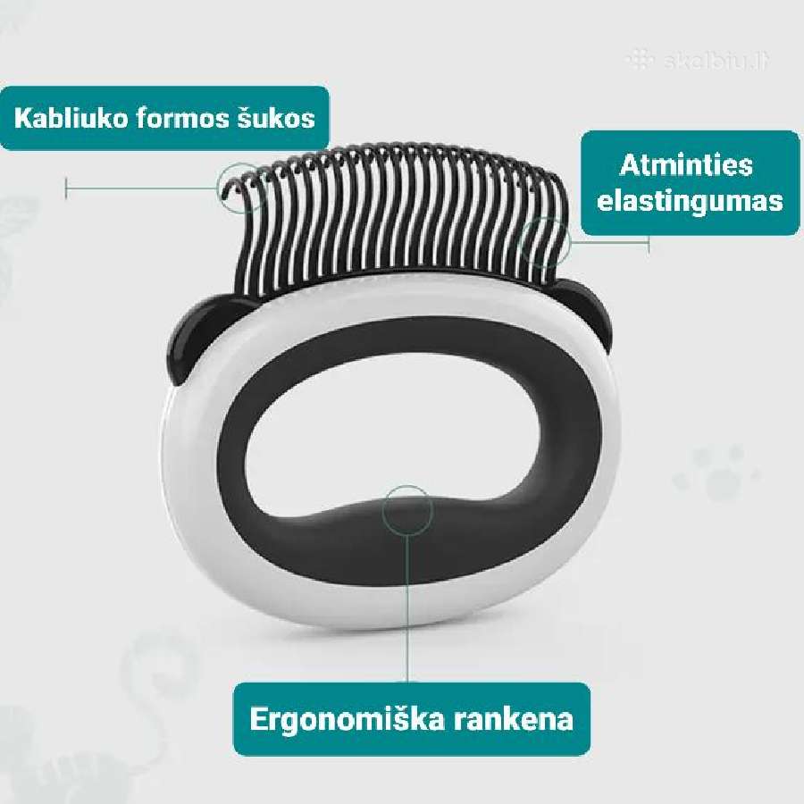 Gyvūnų priežiūros rinkinys 7 in 1 - nuotraukos Nr. 5
