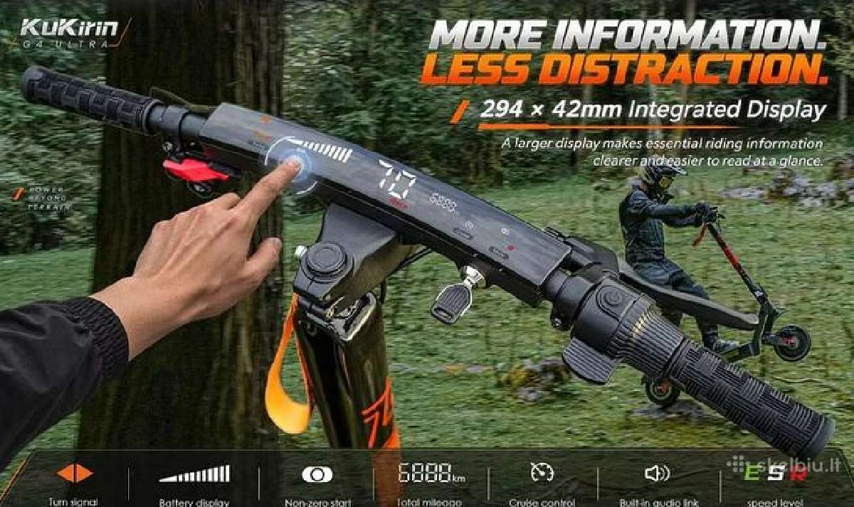Kukirin G4 Ultra 2026m. - nuotraukos Nr. 4