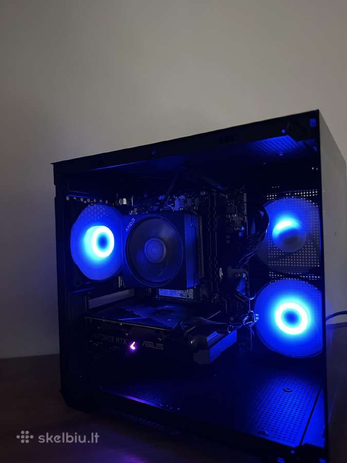 Gaming Pc Ryzen 5 5600 + Rtx 3060 Ti - nuotraukos Nr. 3
