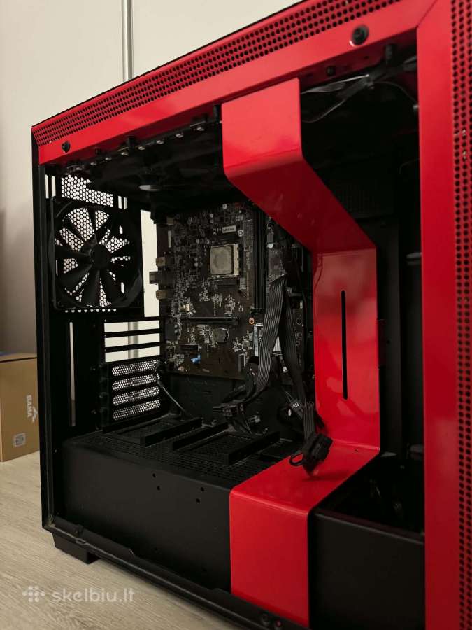Nzxt H700 korpusas su 4 ventiliatoriais - nuotraukos Nr. 5