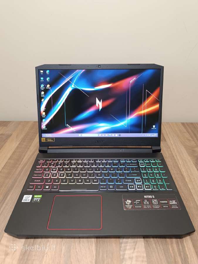 Acer Nitro Gaming su i5 / 16 GB / Rtx3060 / 144hz - nuotraukos Nr. 2