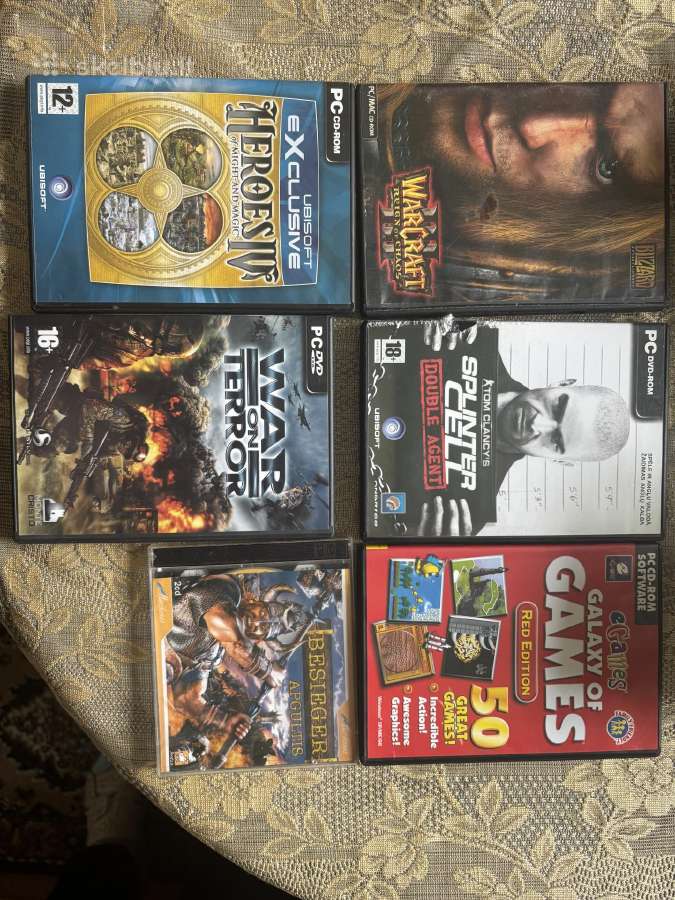 Dvd, Blu-ray ir Vhs filmų ir žaidimų rinkinys - nuotraukos Nr. 5