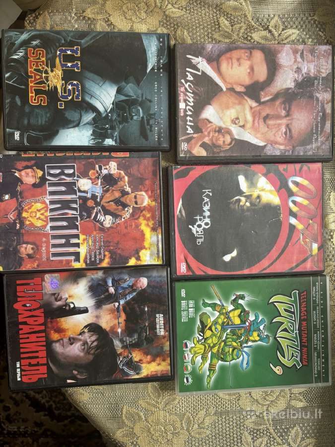 Dvd, Blu-ray ir Vhs filmų ir žaidimų rinkinys - nuotraukos Nr. 8