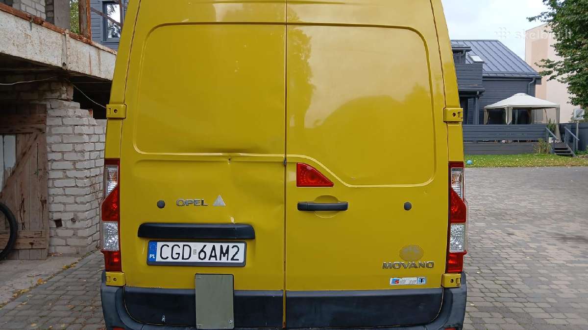 Opel Movano Refrigerator 2013 - nuotraukos Nr. 6