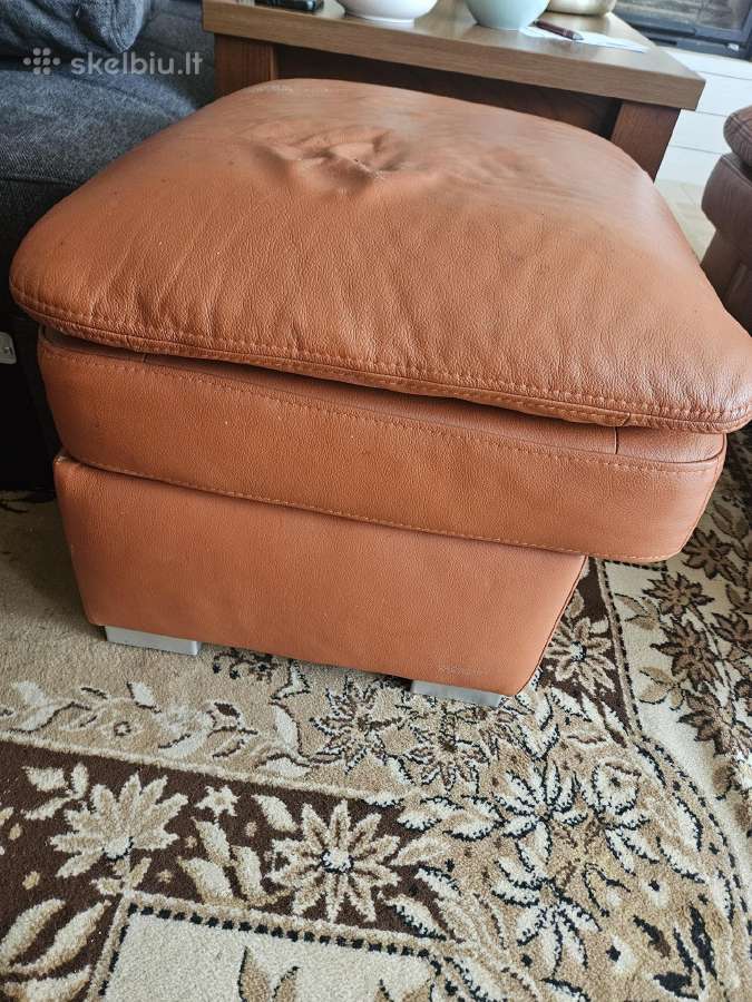 Parduodu 2 sofas ir pufą - nuotraukos Nr. 3